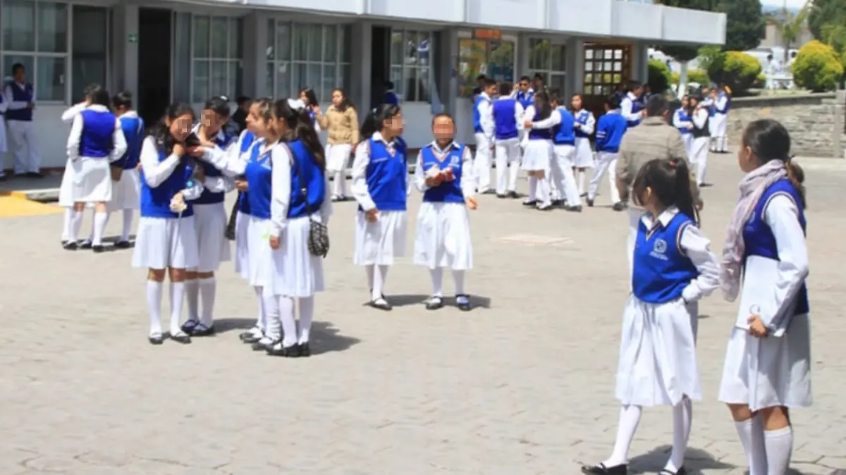 alumnos  telesecundaria Huamantla